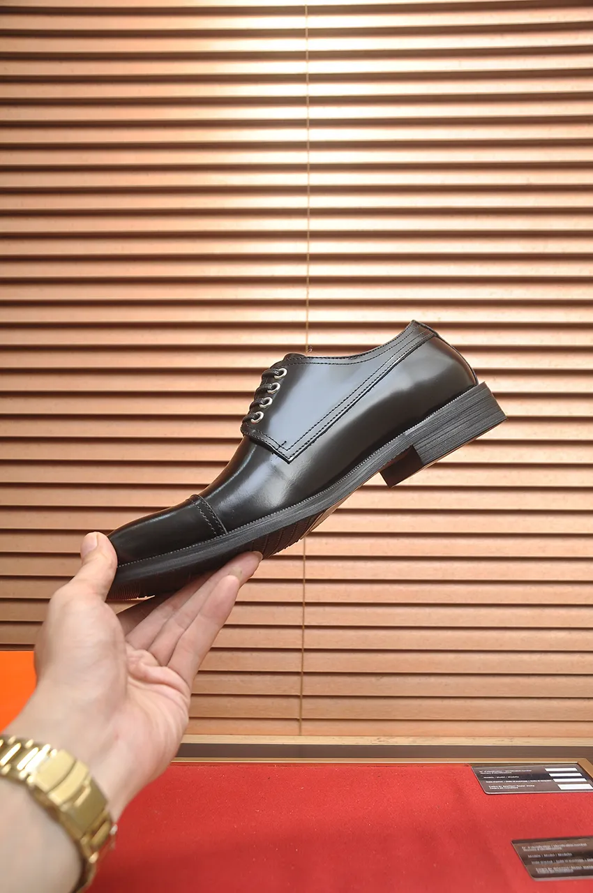 Men's shoes💰540💶[HERMES] (cowhide lining)🍀Italian top luxury🍀He does not pursue novel styles and gorgeous colors, but attracts the favor of successful men with his flawless, elegant and classic style. Formal leather shoes This very comfortable, simple and stable style allows you to easily match any style! The pattern is absolutely 1:1 refined from the original case, and we strive for excellence in materials, imported cowhide + cowhide lining💪💪💪extraordinary texture👍! .Code number: 39-45 (45 customized)